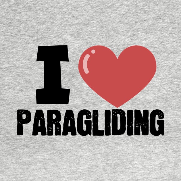 I love paragliding by maxcode